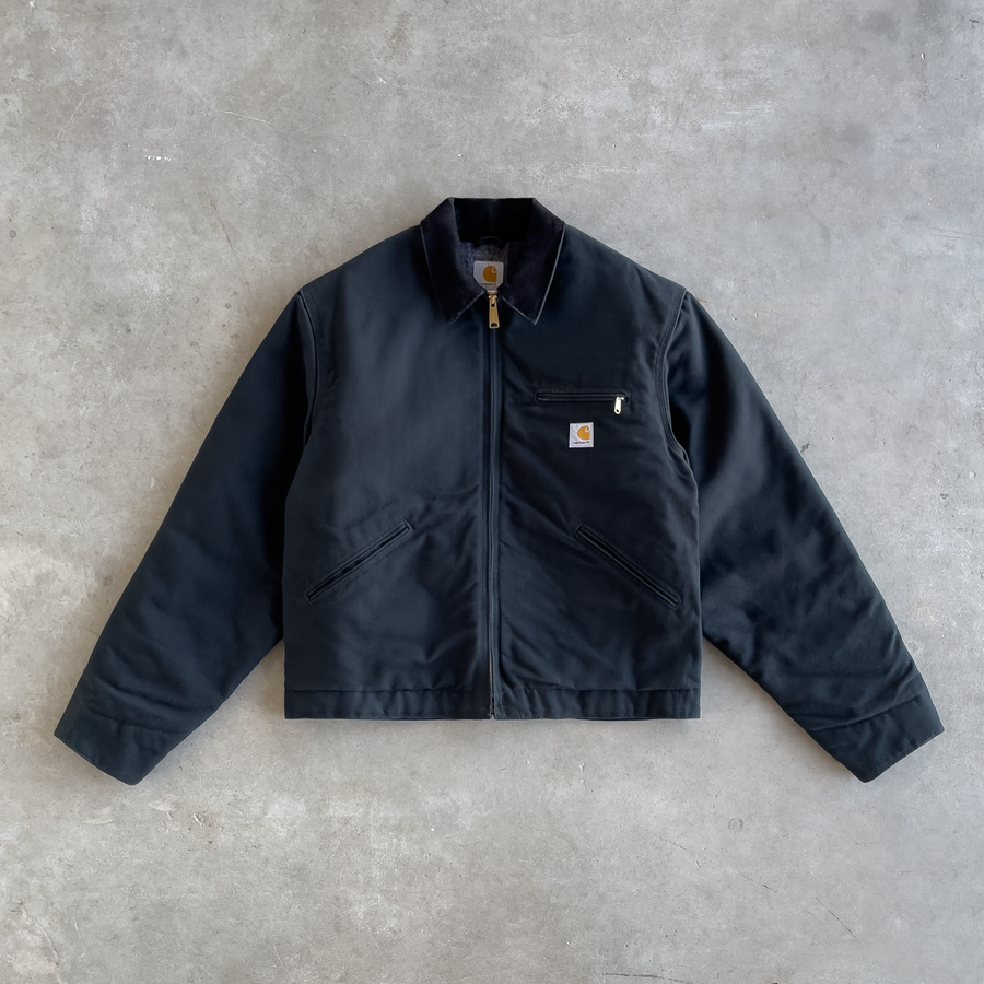 Vintage Carhartt Detroit Jacket Blanket Line J01 BLK INTENDED GOODS