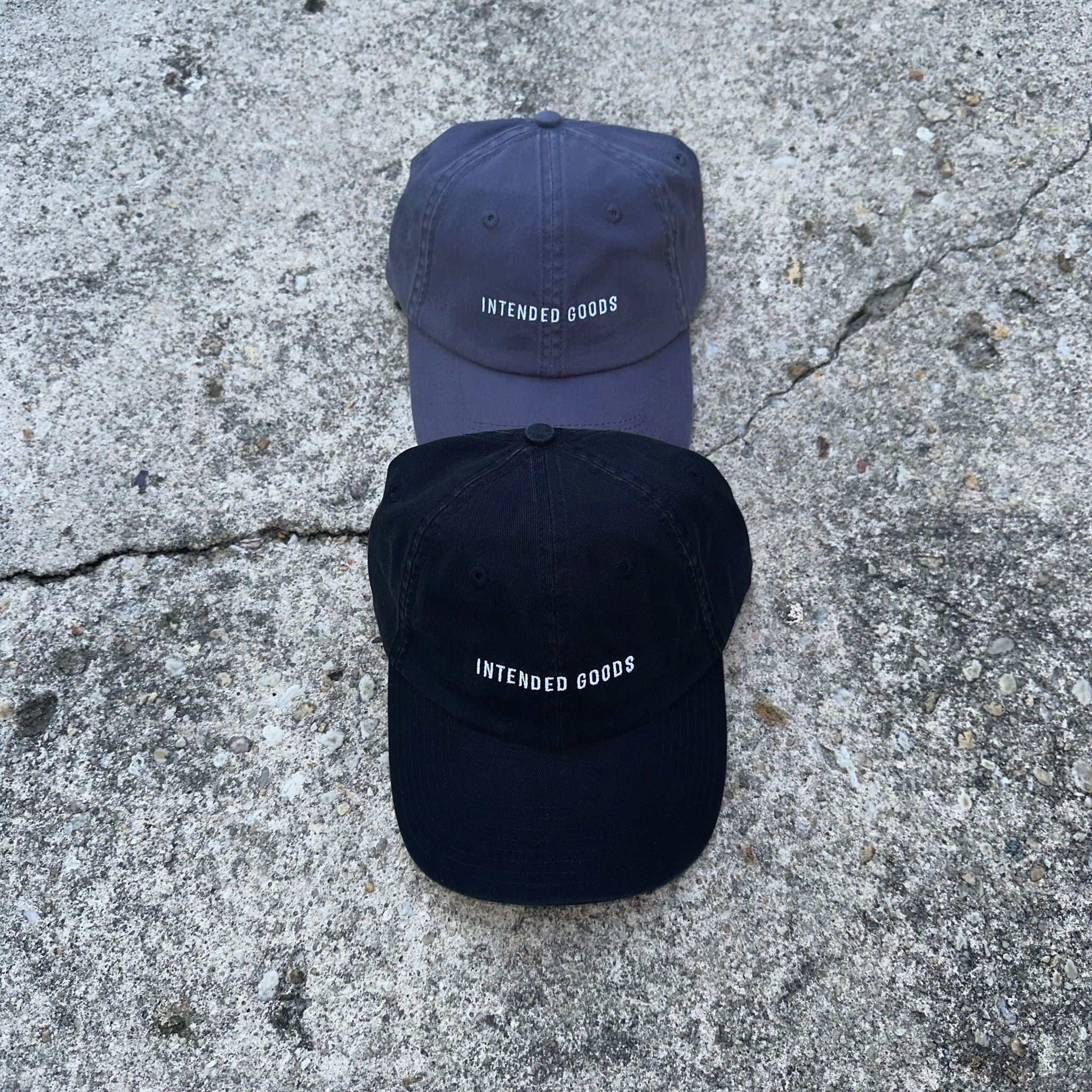 Embroidered Logo Hat (BLACK)